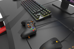 foto de GAMEPAD KROM KEY NEGRO USB
