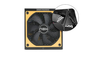 foto de FUENTE ALIMENTACION NOX URANO VX750 750W 80+ BRONZE ATX NEGRO