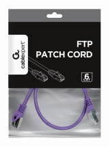 foto de CABLE RED GEMBIRD FTP CAT6 0,5M VIOLETA