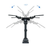 foto de SOPORTE PARED TV TOOQ LP2042TNL-B NEGRO 13-42 MAX 20 KG