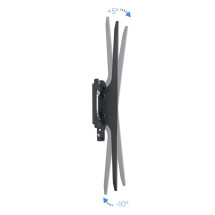 foto de SOPORTE PARED TV TOOQ LP42100T-B NEGRO