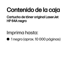 foto de TONER HP 64A NEGRO 10000PAG