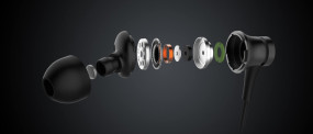 foto de AURICULARES XIAOMI MI BASIC NEGRO ALÁMBRICOS