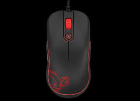 foto de RATON OZONE NEON M10 OPTICAL 3050 2000 DPIS ROJO