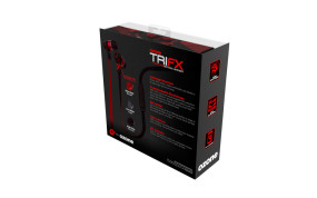 foto de AURICULAR GAMING OZONE TRIFX ROJO NEGRO MICROFONO ALAMBRICO