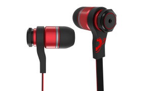 foto de AURICULAR GAMING OZONE TRIFX ROJO NEGRO MICROFONO ALAMBRICO