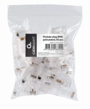 foto de CONECTOR GEMBIRD RJ45 CAT5 BOLSA 50 UDS