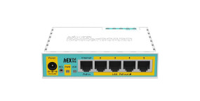 foto de ROUTER MIKROTK HEX POE LITE - RB750UPr2
