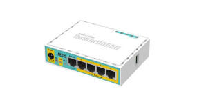 foto de ROUTER MIKROTK HEX POE LITE - RB750UPr2