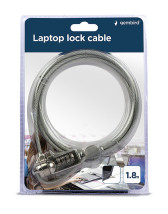 foto de CABLE SEGURIDAD PARA PORTATIL GEMBIRD COMBINACION