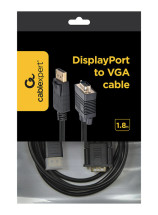 foto de CABLE DISPLAYPORT GEMBIRD MACHO A VGA MACHO 1,8M