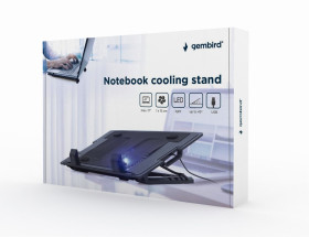 foto de BASE REFRIGERADORA GEMBIRD PORTATIL 17 CON AJUSTE