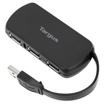 foto de HUB USB TARGUS 4 PUERTOS USB NEGRO