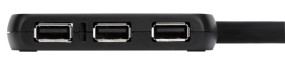 foto de HUB USB TARGUS 4 PUERTOS USB NEGRO