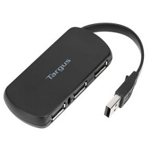 foto de HUB USB TARGUS 4 PUERTOS USB NEGRO
