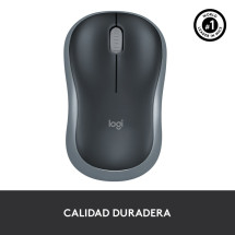 foto de RATON LOGITECH M185 NEGRO GRIS RF INALAMBRICO PILAS