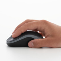 foto de RATON LOGITECH M185 NEGRO GRIS RF INALAMBRICO PILAS