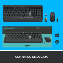 foto de Logitech MK540 Advanced teclado Rat?n incluido Universal RF inal?mbrico QWERTY Espa?ol Negro