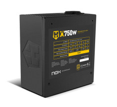 foto de FUENTE ALIMENTACION NOX HUMMER X 750W MODULAR GOLD