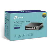 foto de SWITCH TP-LINK TL-SF1005P DESKTOP SWITCH 4-PORT POE