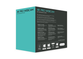 foto de WEBCAM LOGITECH BRIO ULTRA HD PRO 4K 3840X2160PX NEGRO
