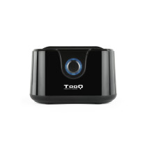 foto de DOCK TOOQ TQDS-802B 2xSATA 2,5/3,5 USB 3.0, CLONE OTB NEGRO