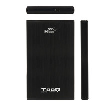 foto de CARCASA HDD TOOQ TQE-2522B 2,5 9,5 MM SATA USB 3.0 NEGRA