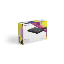 foto de CARCASA HDD TOOQ TQE-2522B 2,5 9,5 MM SATA USB 3.0 NEGRA
