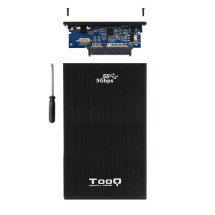 foto de CARCASA HDD TOOQ TQE-2522B 2,5 9,5 MM SATA USB 3.0 NEGRA