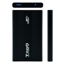 foto de CARCASA HDD TOOQ TQE-2524B 2,5 9,5 MM SATA USB 3.0 NEGRA