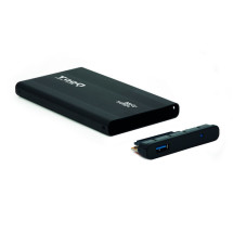 foto de CARCASA HDD TOOQ TQE-2524B 2,5 9,5 MM SATA USB 3.0 NEGRA
