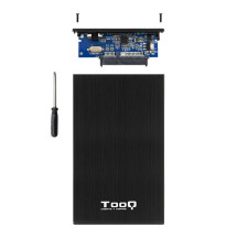 foto de CARCASA HDD TOOQ TQE-2527B 2,5 9,5 MM SATA USB 3.0 NEGRA