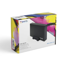 foto de CARCASA HDD TOOQ TQE-3527B 3,5 SATA USB 3.0 NEGRA