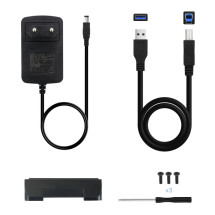 foto de CARCASA HDD TOOQ TQE-3527B 3,5 SATA USB 3.0 NEGRA