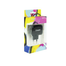 foto de CARGADOR PARED USB TQWC-1S02 2xUSB 3.4 A(TOTAL) AI-TECH NEGRO