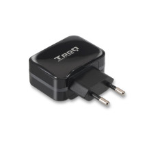 foto de CARGADOR PARED USB TQWC-1S02 2xUSB 3.4 A(TOTAL) AI-TECH NEGRO