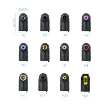 foto de CARGADOR AUTOMATICO UNIVERSAL TOOQ TQLC-90BS02AT 90W 2XUSB 12 CONECTORES