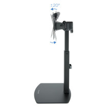 foto de SOPORTE MESA DB1727TN-B GIRA INCLI 2 BRAZOS 17-27, NEGRO