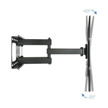 foto de SOPORTE PARED TV LP6270TN-B 37-70 GIRA/INCLI NEGRO