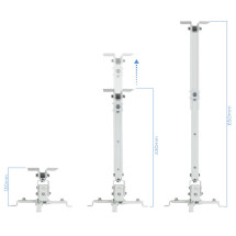 foto de SOPORTE PROYECTOR TECHO TOOQ PJ2012T MX 20 KGS BLANCO