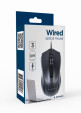 foto de RATON GEMBIRD MUS-3B-01 OPTICO 1000 DPI NEGRO USB