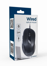 foto de RATON GEMBIRD USB NEGRO 6 BOTONES