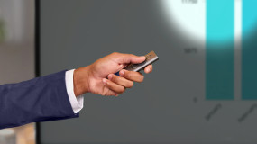 foto de MANDO A DISTANCIA LOGITECH SPOTLIGHT INALAMBRICO UNIVERSAL GRIS OSCURO