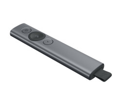 foto de MANDO A DISTANCIA LOGITECH SPOTLIGHT INALAMBRICO UNIVERSAL GRIS OSCURO
