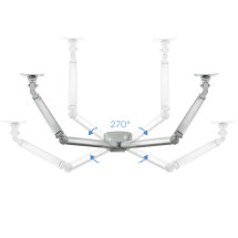 foto de SOPORTE MESA MONITOR TOOQ DB3132TNR-S 13-32 2 PANTALLAS MAX 9KG POR BRAZO