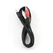 foto de CABLE AUDIO GEMBIRD CONECTOR 3,5MM A RCA 2,5M