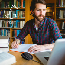 foto de RATON LOGITECH B110 SILENT NEGRO USB