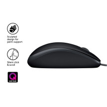 foto de RATON LOGITECH B110 SILENT NEGRO USB