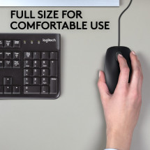 foto de RATON LOGITECH B110 SILENT NEGRO USB