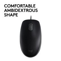 foto de RATON LOGITECH B110 SILENT NEGRO USB